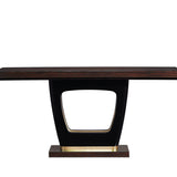 detail of The Axis Console Table
