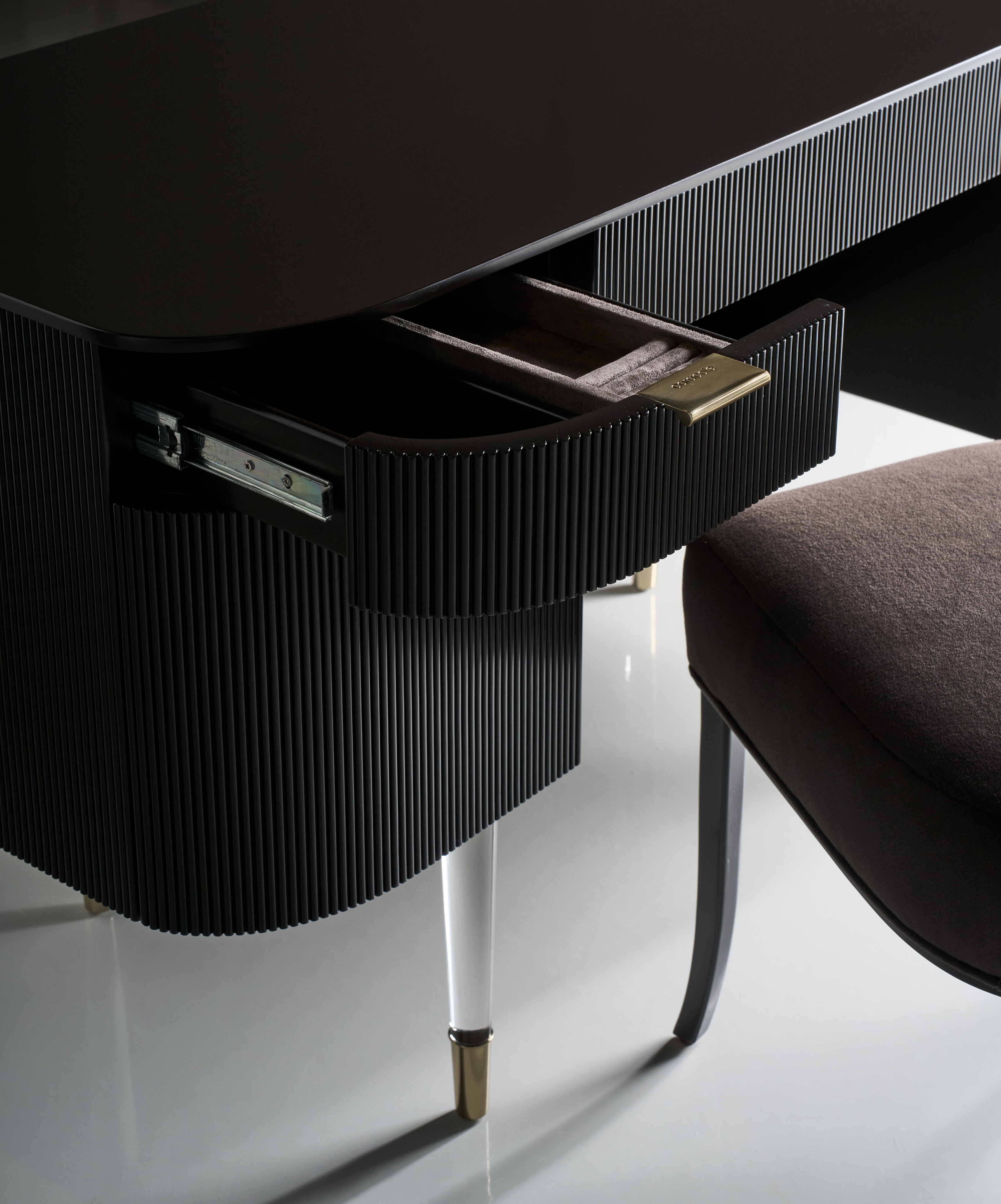 Caracole’s Lady Love Desk Featured in FLOWER Magazine