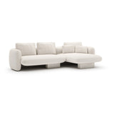 Overlap Right Chaise Sec Small Ecru - main image