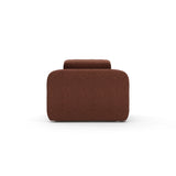 Sasso Armless Chair - Saffron - 3rd angle