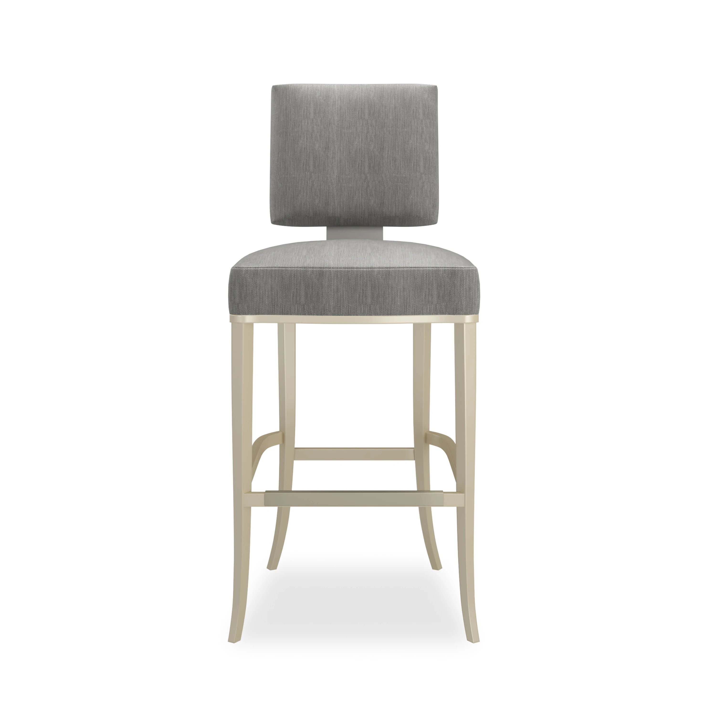 Reserved Seating Bar Stool-Pewter - primary image