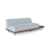 Marlow Armless Sofa - Azure - primary image