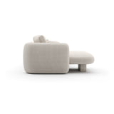 *Overlap Left Chaise Sec Small Ecru - 2nd angle