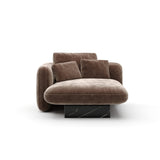 Overlap Laf Chaise Dark Taupe - main image