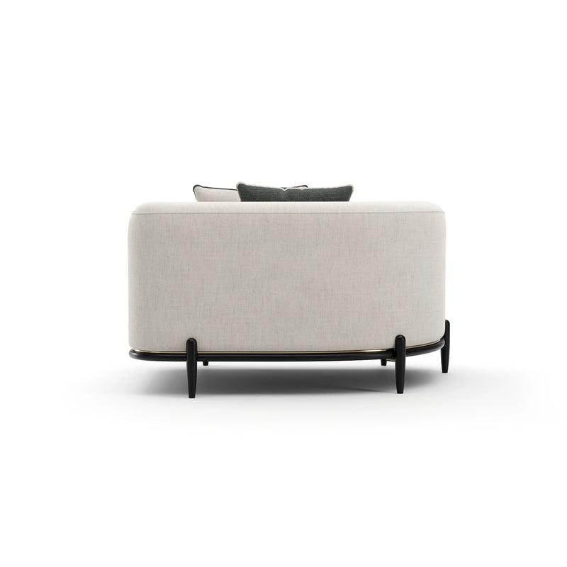 Madera Laf Loveseat - Oatmeal