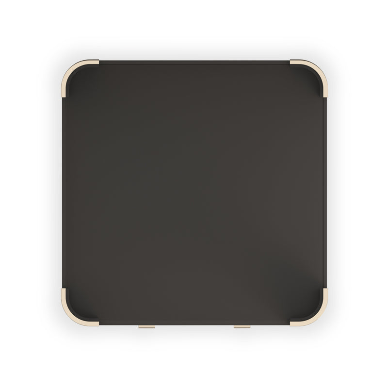 Love Square Cocktail Table-Dark Chocolat