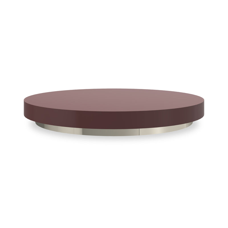 Radius Cocktail Round Accent Tray