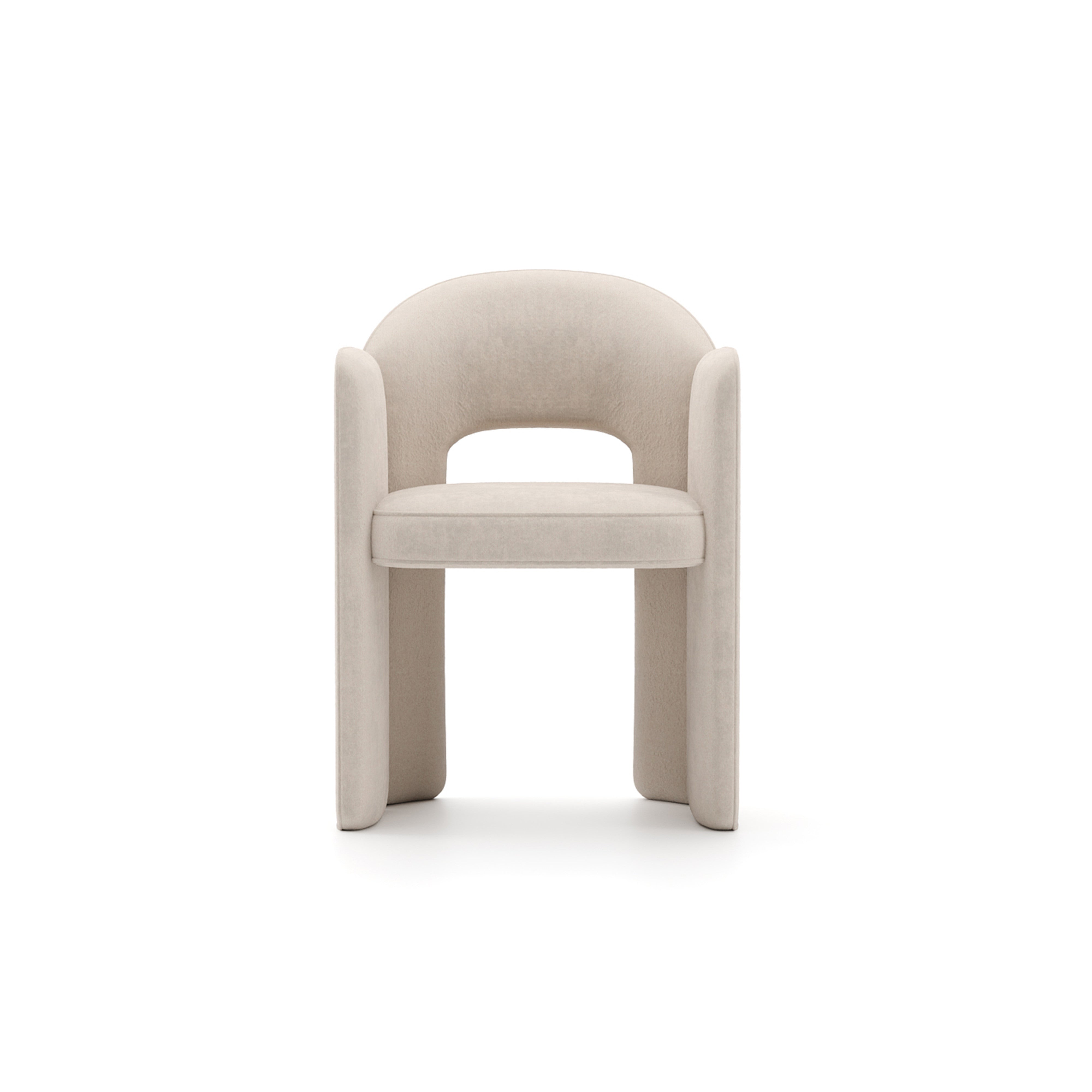 Overlap Arm Dining Chair