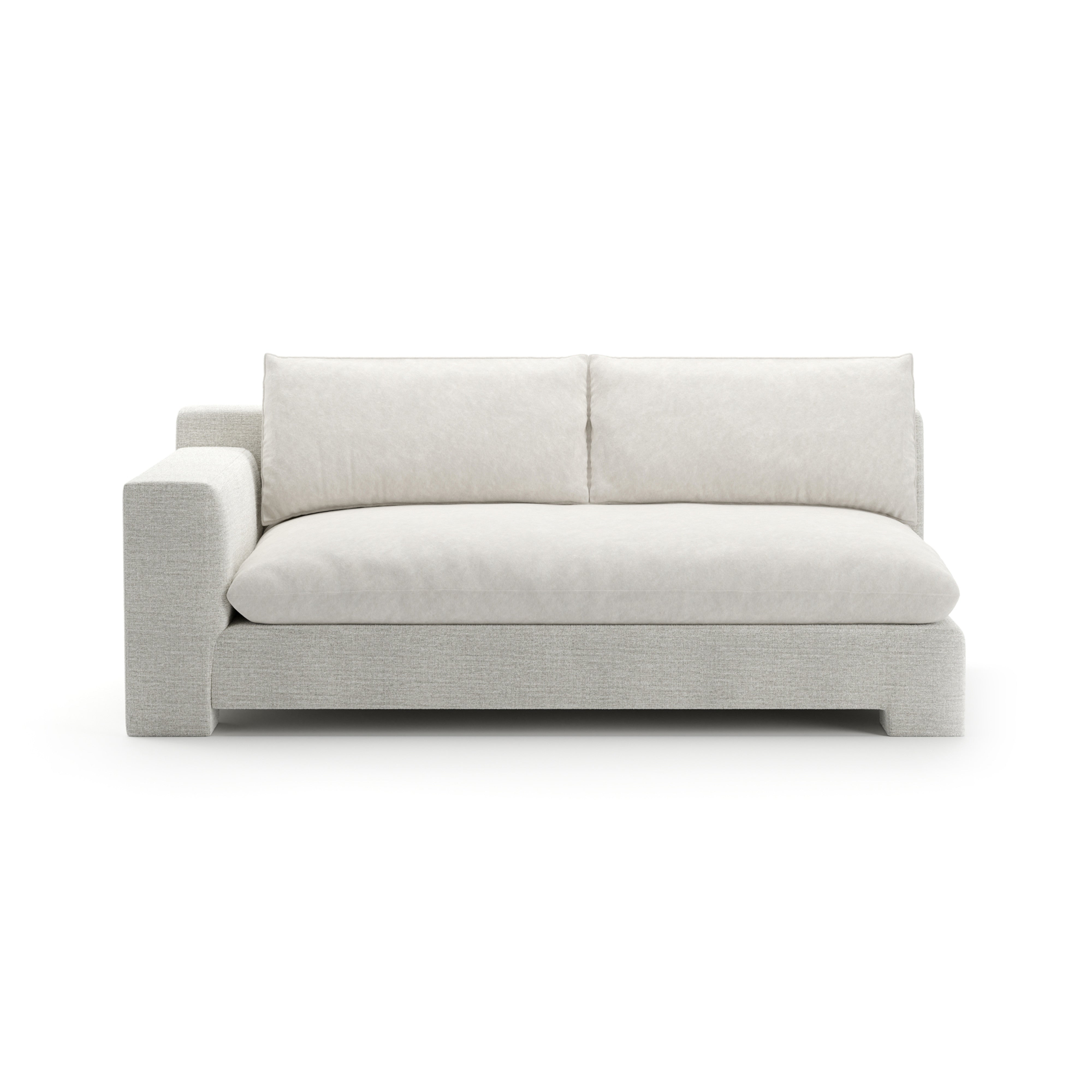 Devon Laf Loveseat Ivory