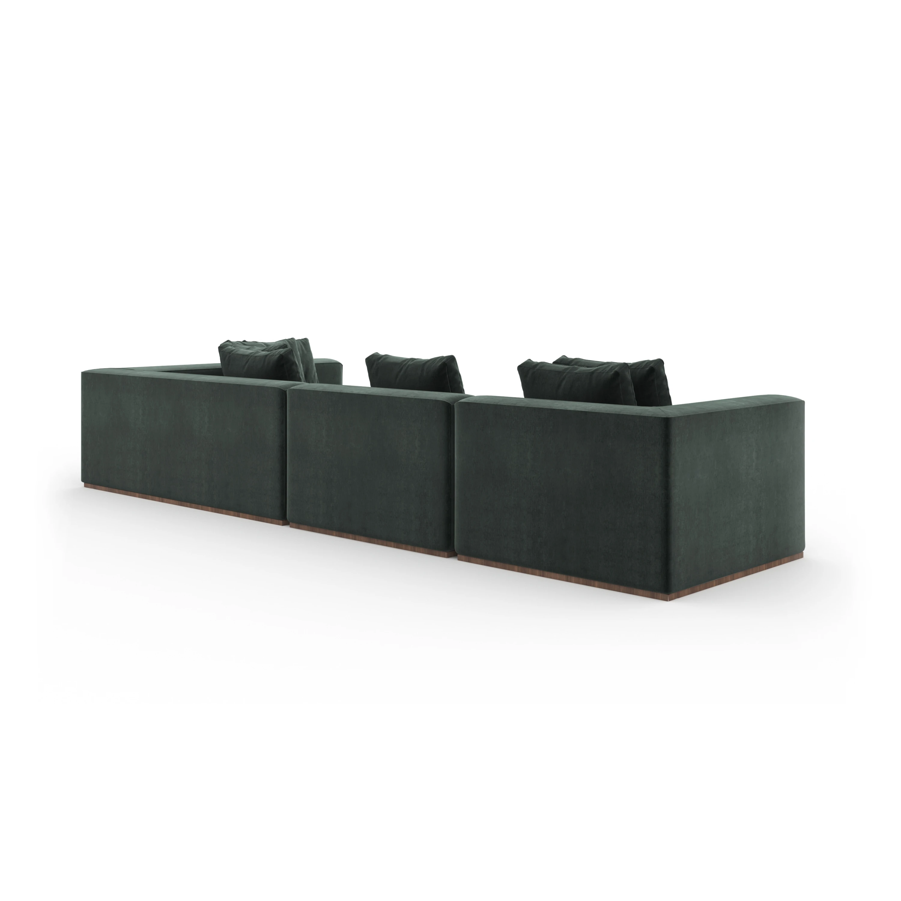 Bello 3Pc Raf Small Chaise Sectional - 3rd angle