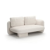 Overlap Raf Loveseat Ecru - main image