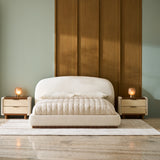 Botero King Bed Fb in room - angle 1