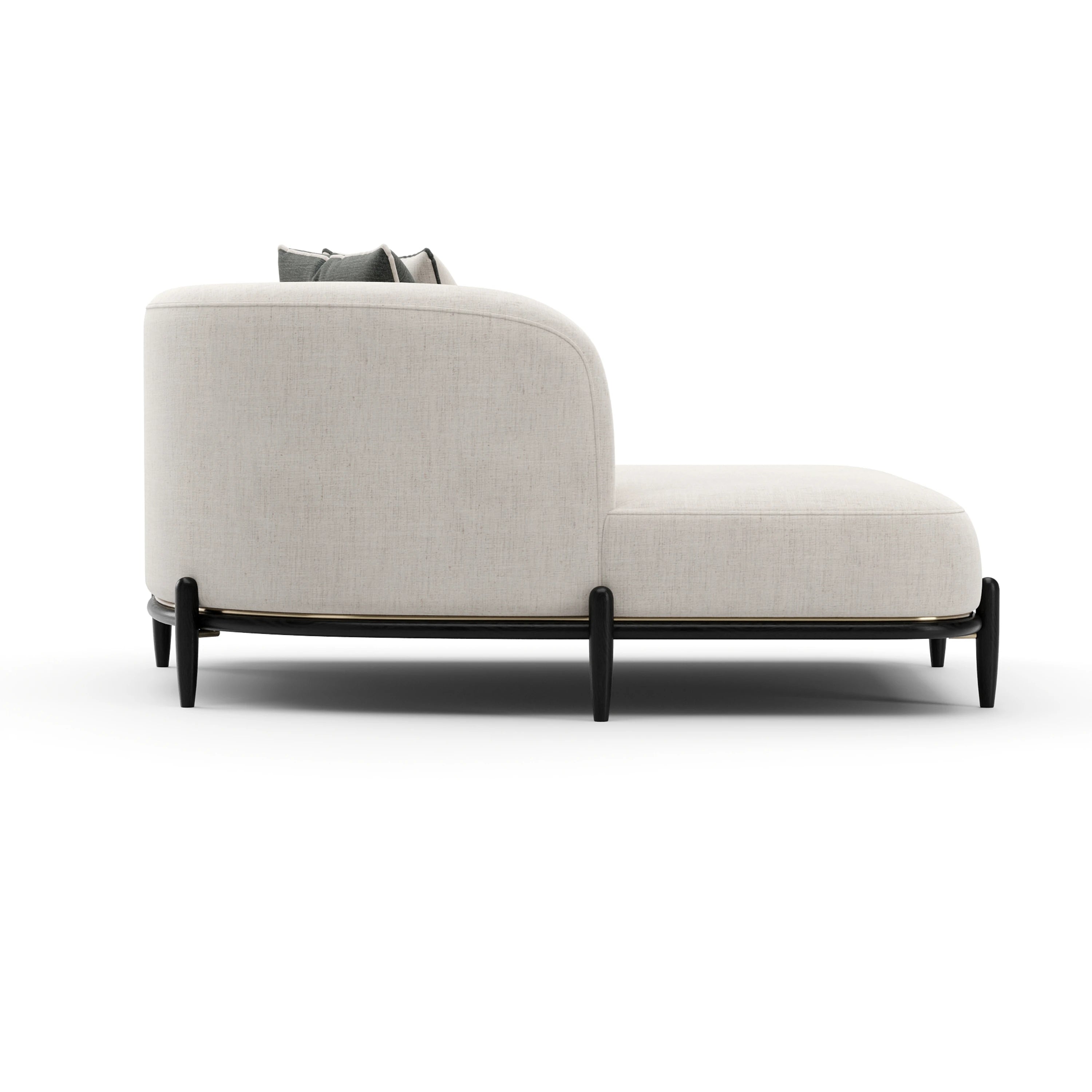 Madera Laf Chaise - Oatmeal - 2nd angle