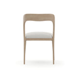 Rhythm Side Chair Ivory - 3rd angle