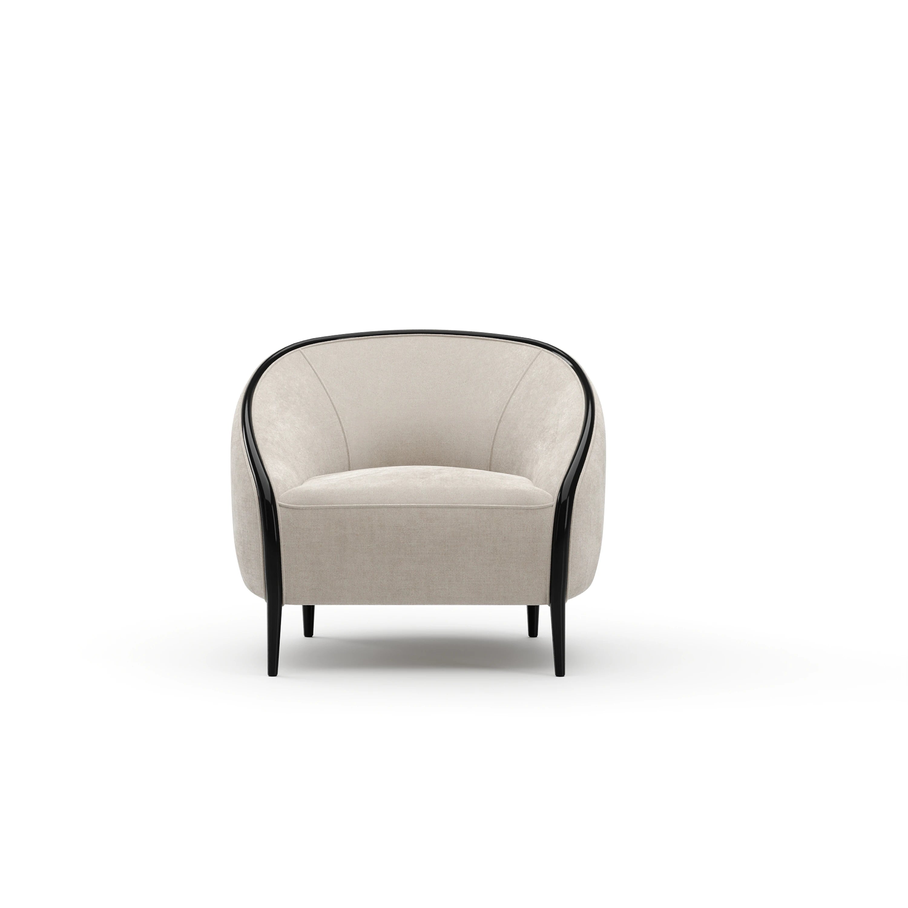 Petit Accent Chair - Ivory - primary image