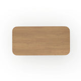 Atom Dining Table - Chocolate Nougat - 4th angle