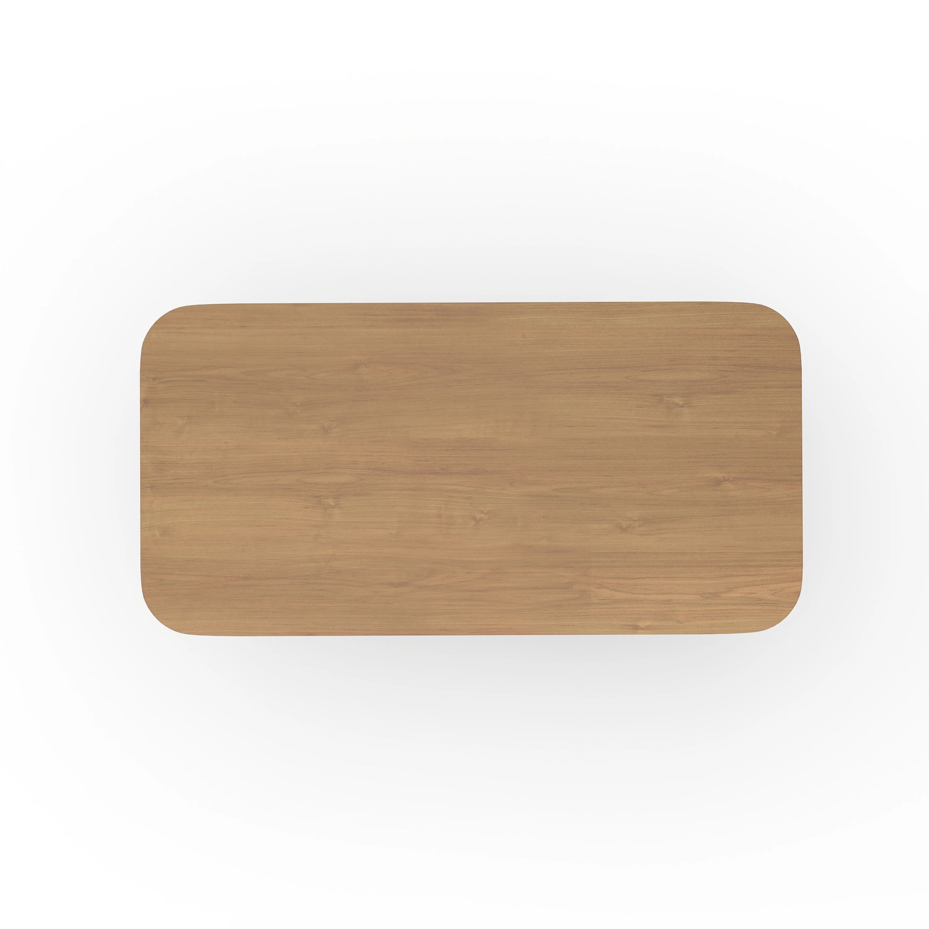 Atom Dining Table - Chocolate Nougat - 4th angle