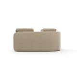 Sasso Laf Loveseat - Oatmeal - 3rd angle [data-sku='UPH-426-LL5-B']