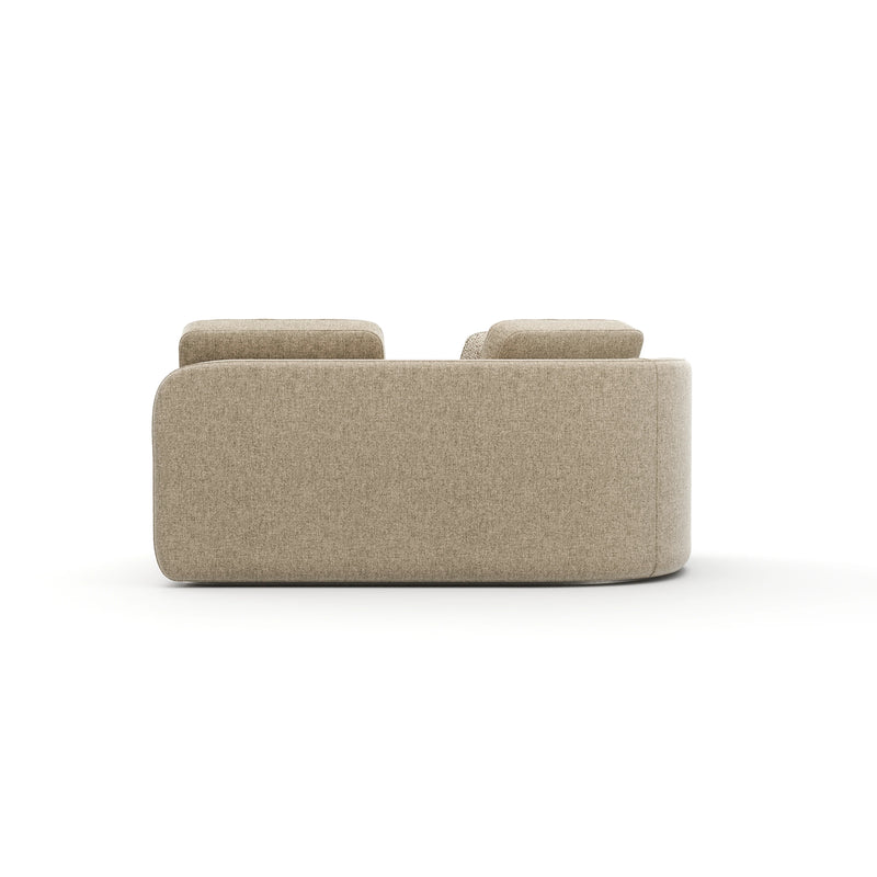 Sasso Laf Loveseat - Oatmeal