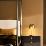 Campaign King Bed With Canopy - detail 3.0