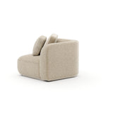 Sasso Corner Wedge - Oatmeal - 3rd angle