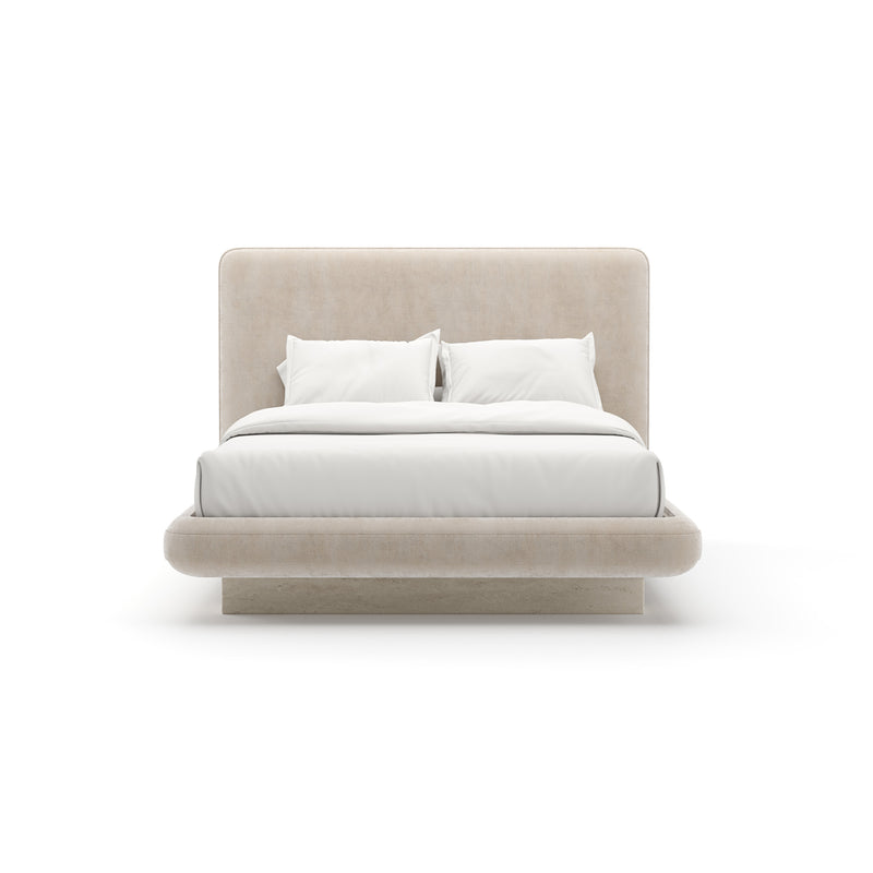 Overlap Uph Qn Bed Sr Ivory
