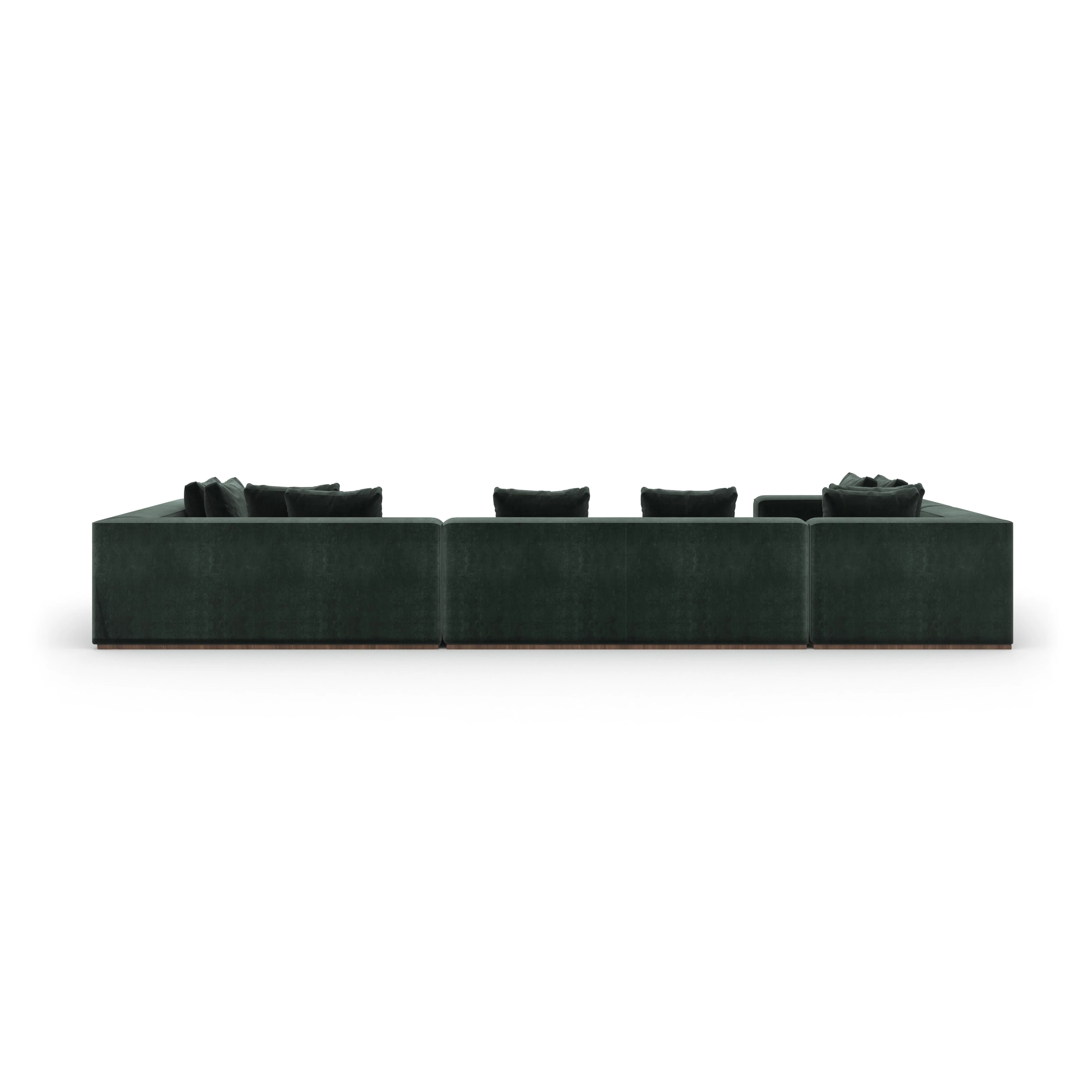 Bello Raf Large Chaise Sectional - 3rd angle