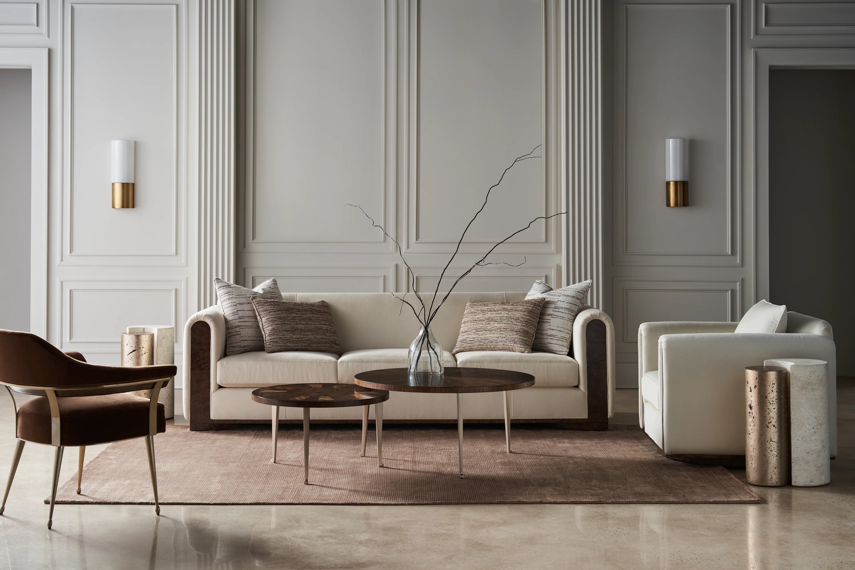 Louisette in room - angle 1