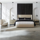 Da Vita Platform Bed - King in room - angle 3.0