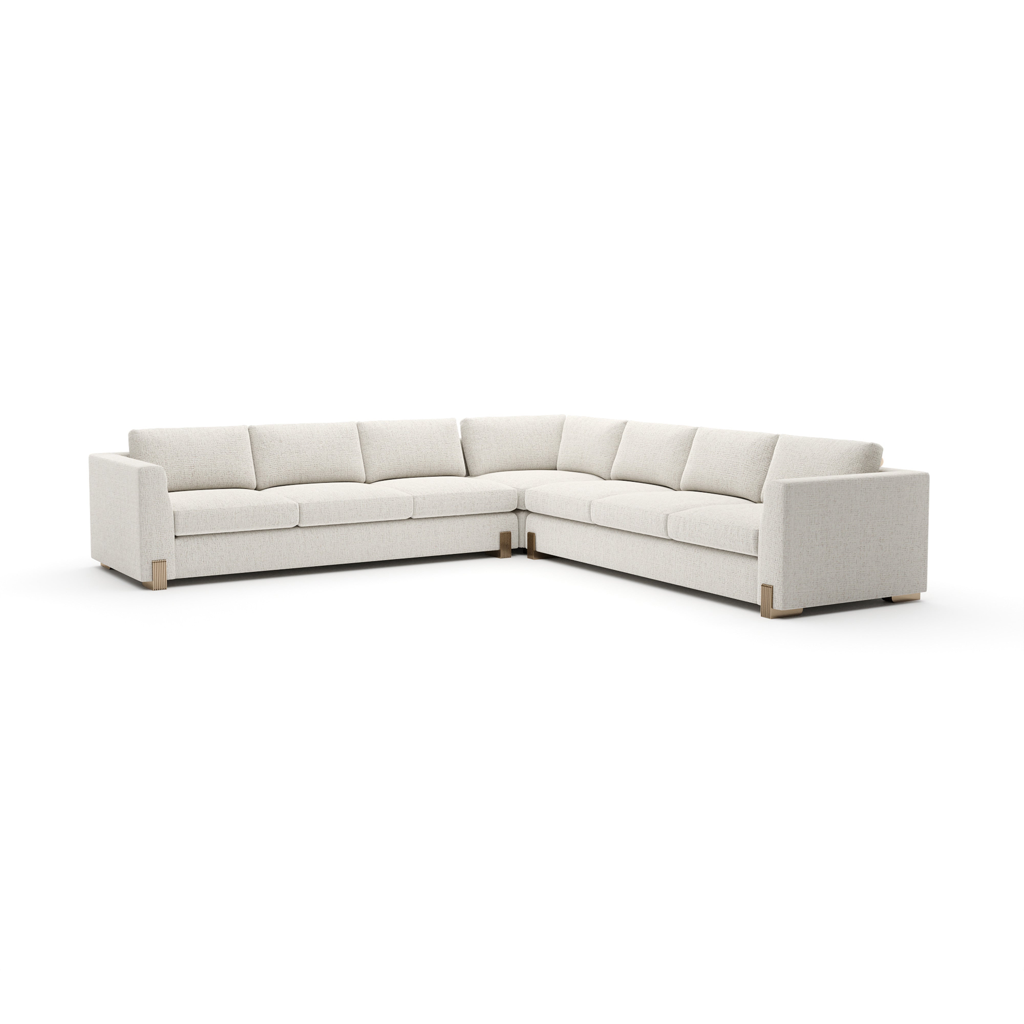 *Counter Balance L Sectional W/O Ottoman - angle 1
