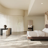 room with Overlap Uph 2 Pnl Kg Bed Dk Taupe