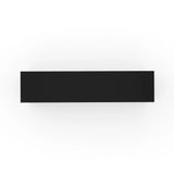 Pinstripe Dark Sideboard - 4th angle