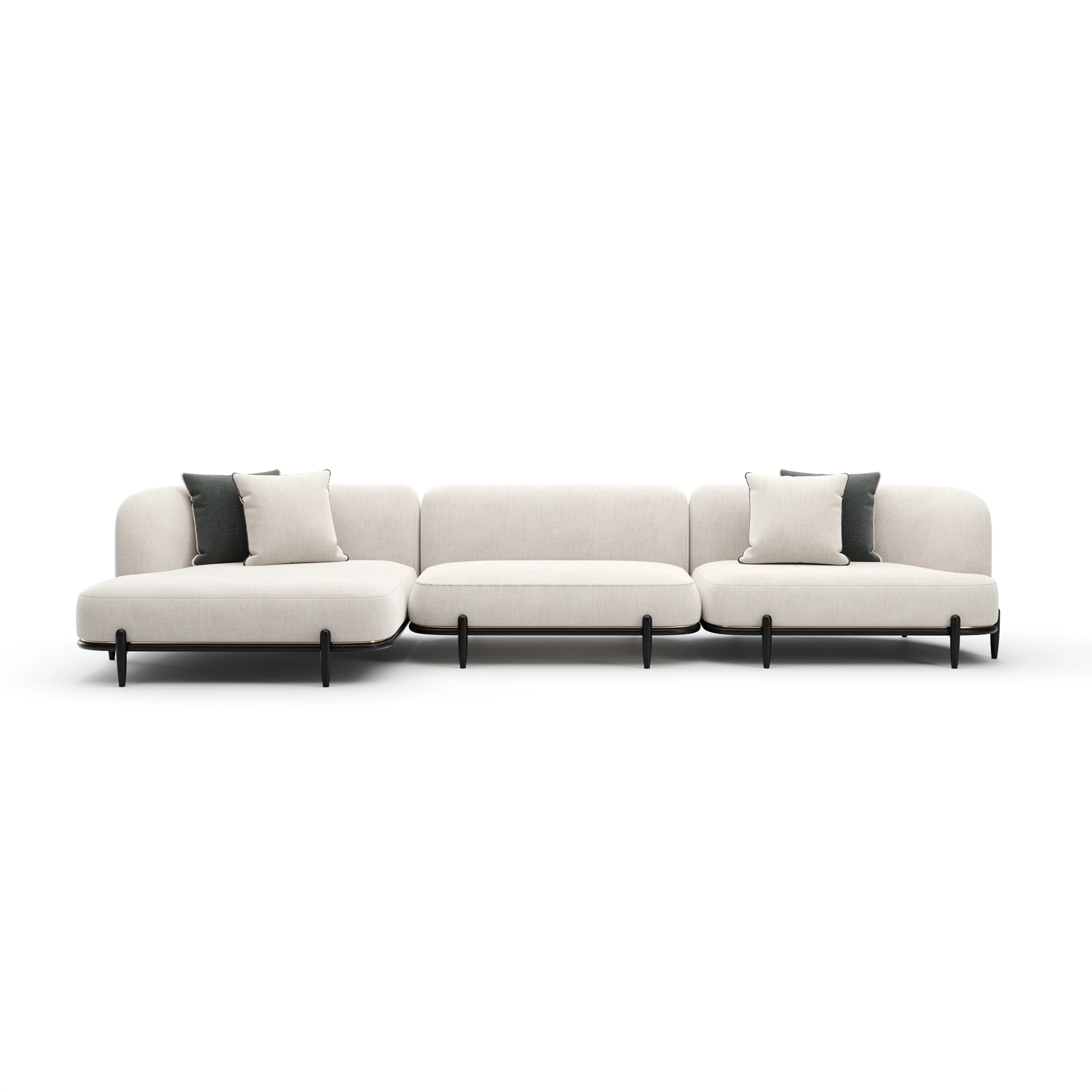 Madera Large Rt Chaise Sectional - primary image