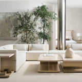 Marbella Ottoman in room - angle 1