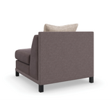 Tuxedo Armless Chair - 3rd angle