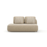 Sasso Laf Straight Armless Loveseat - Oa - primary image