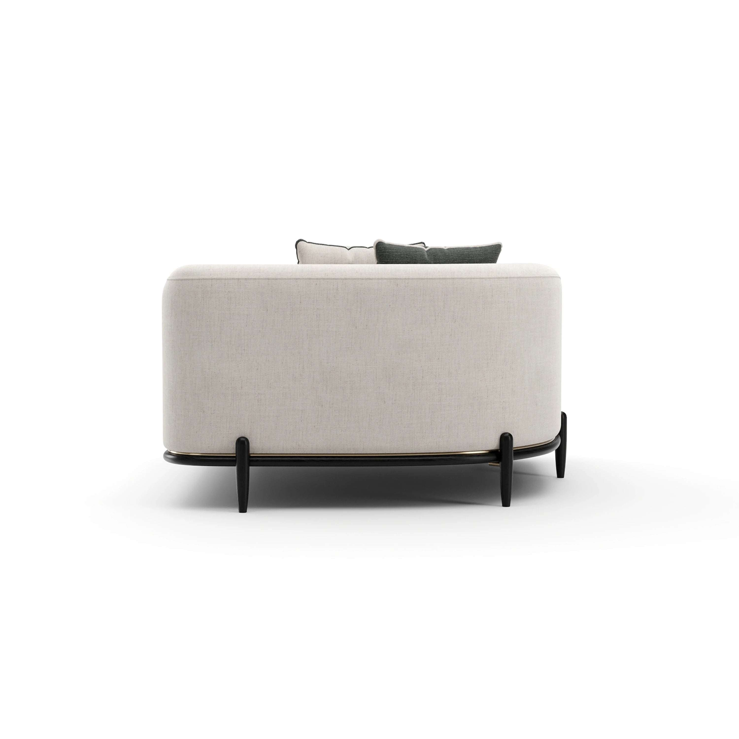 Madera Laf Chaise - Oatmeal - 3rd angle