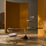 28" Round Table Base in room - angle 1