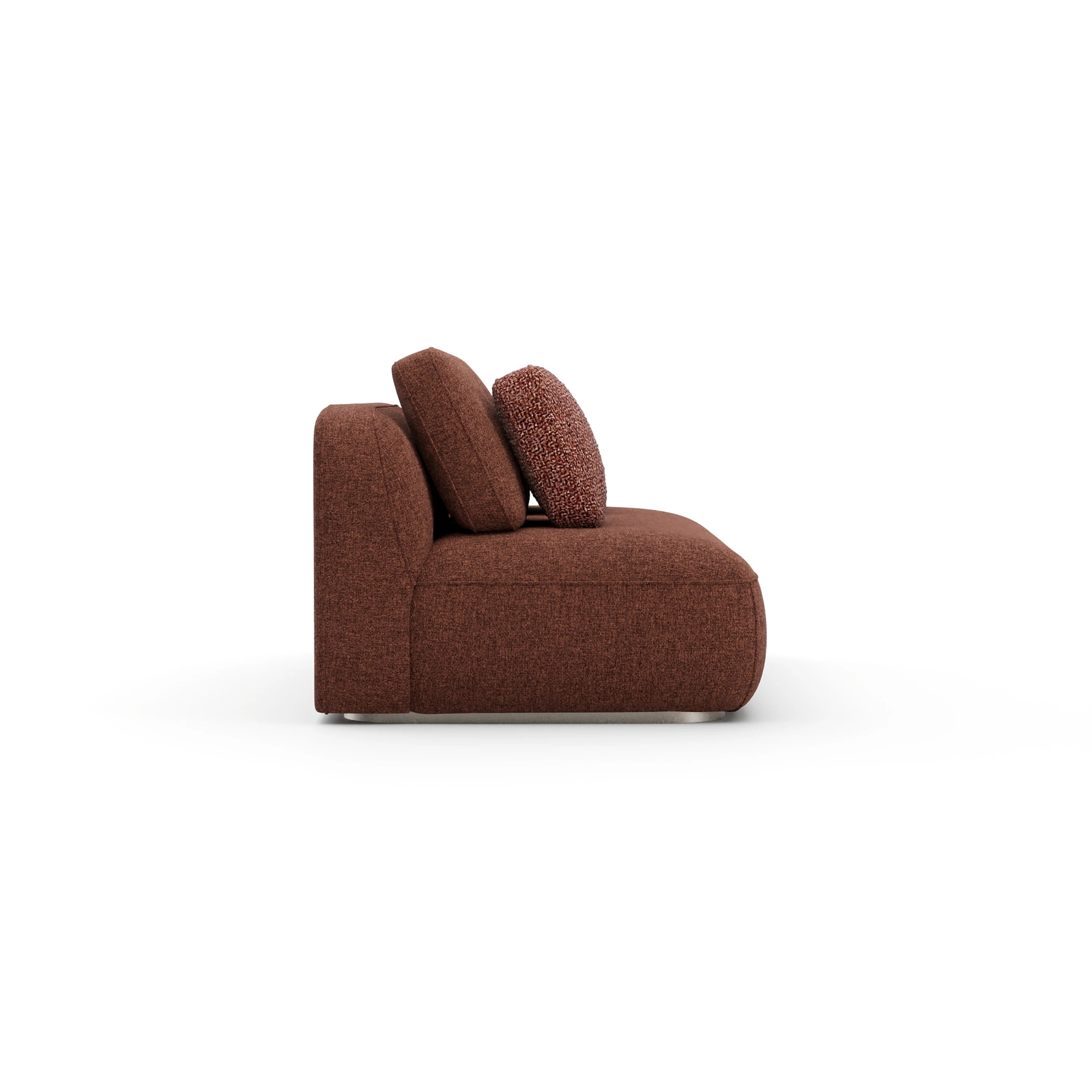Sasso Raf Straight Armless Loveseat - Sa - 2nd angle