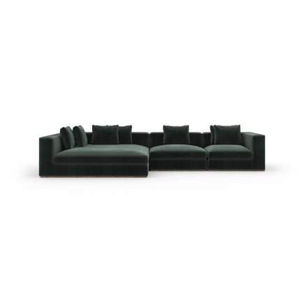 3-Piece Left-Facing Chaise, Small