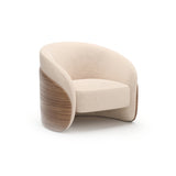 Fleur Wood Back Lounge Chair - main image