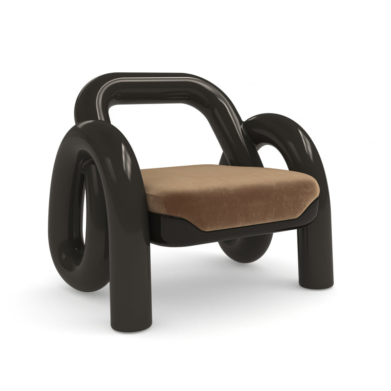 Gelee Accent Chair-Chocolate