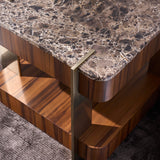 ALTURA GLASS TOP SIDE TABLE - detail 2.0