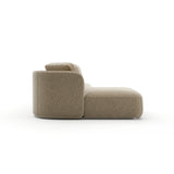 Sasso Left Chaise Sec - Oatmeal - 2nd angle [data-sku='UPH-426-SEC9-B']