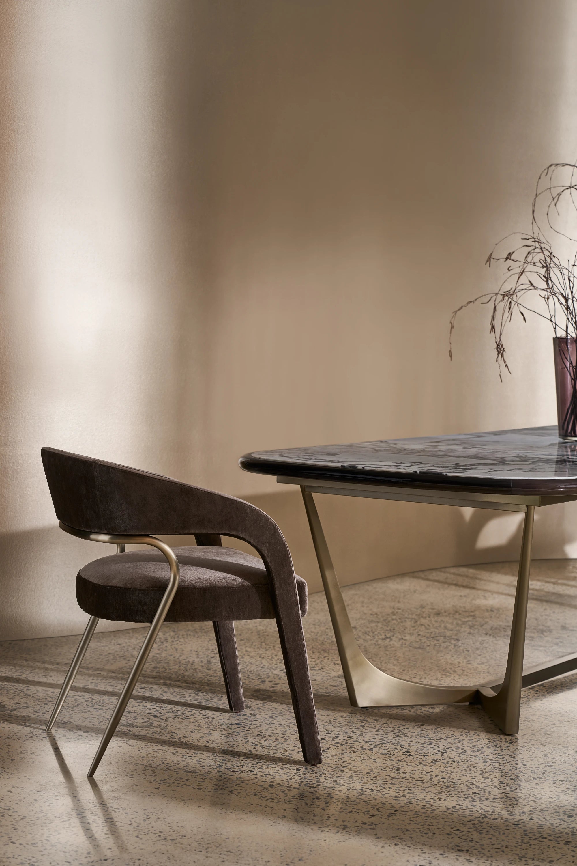 Gazelle Dining Chair - Mink - detail 2.0