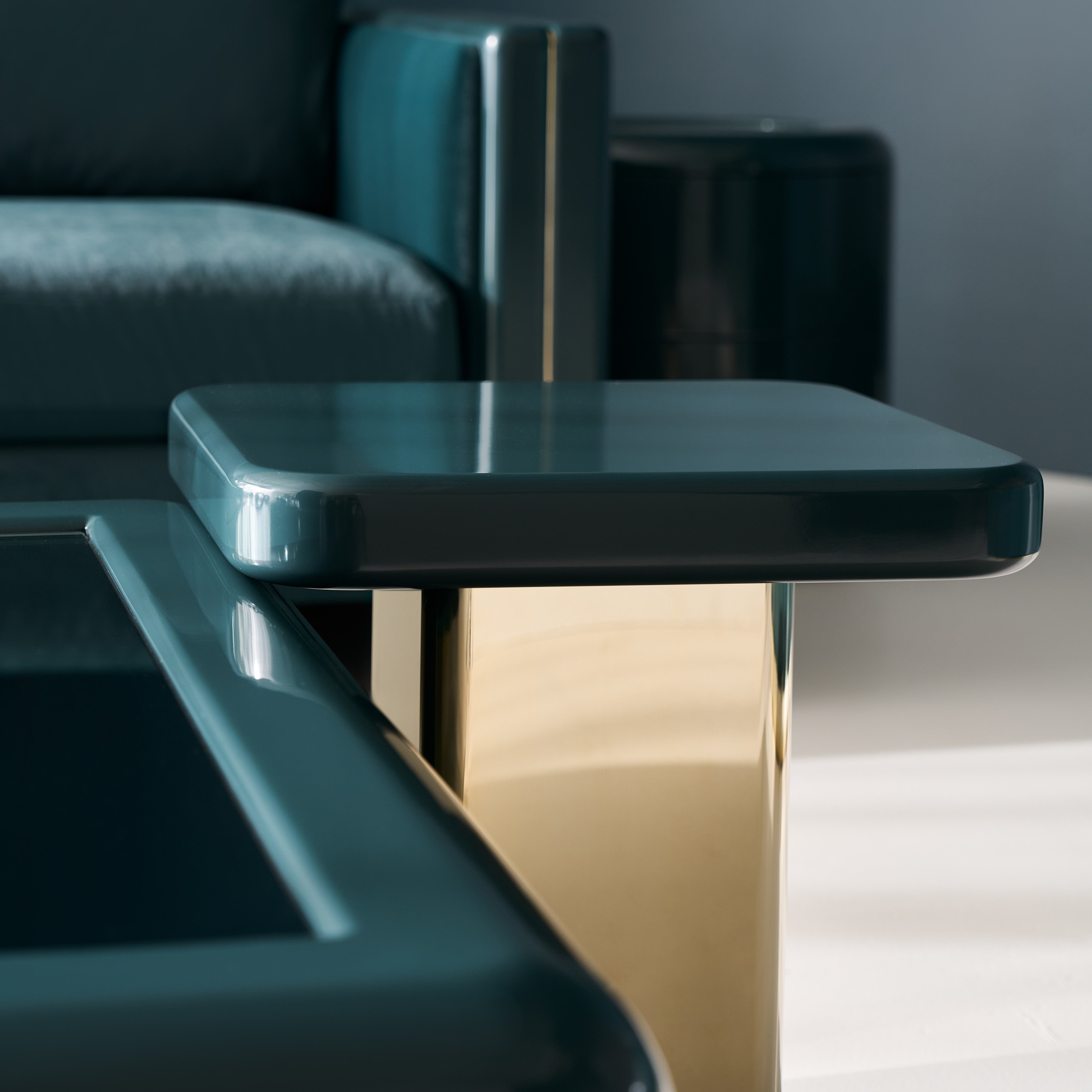 detail of Gelee Accent Table - Apatite