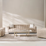 Wish You Were Here End Table in room - angle 1