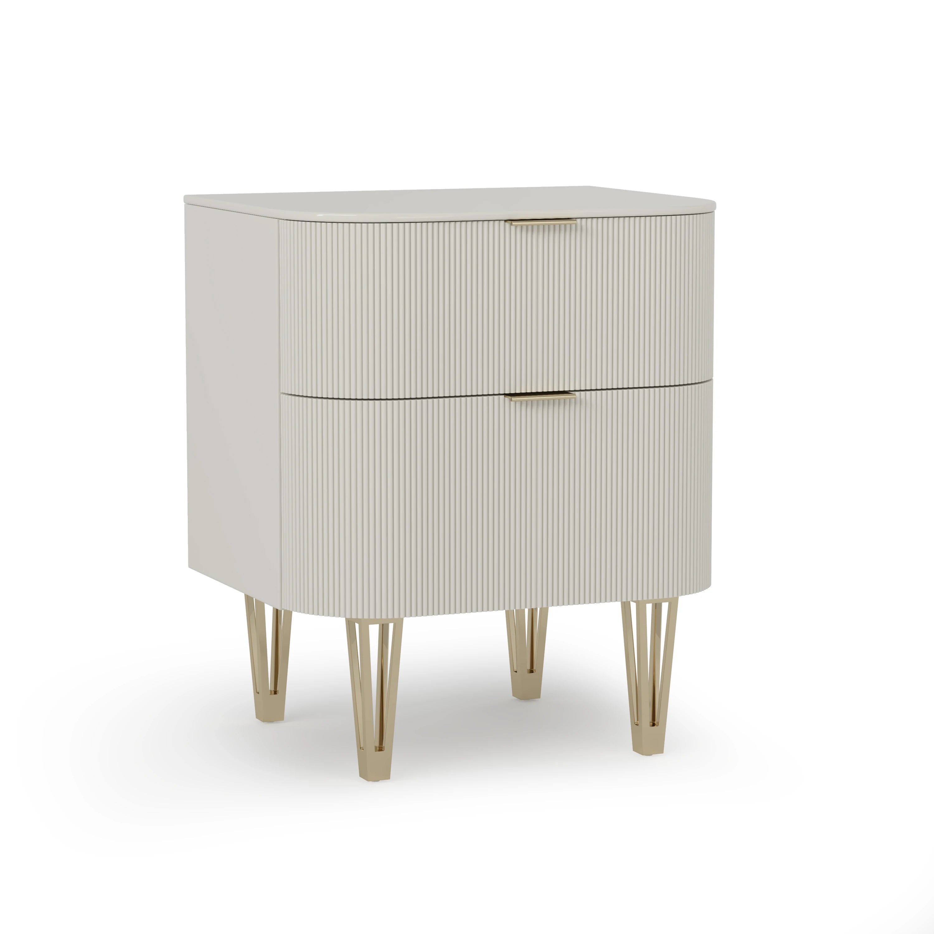 True Love 22" Nightstand - Matte Pearl - primary image [data-sku='CLA-026-0618']