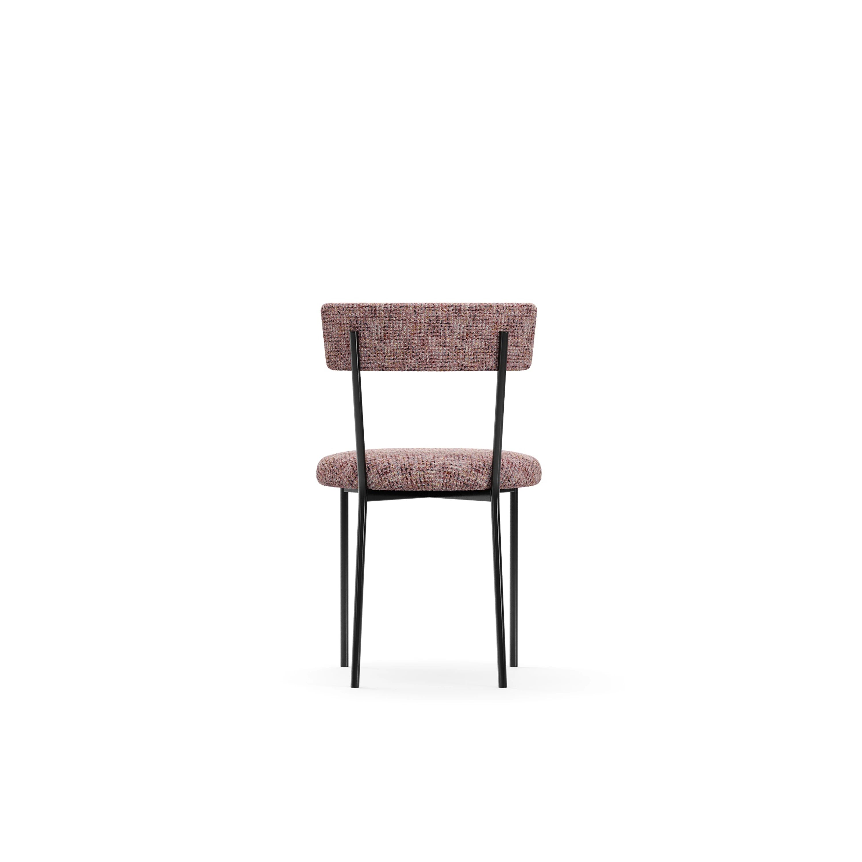 Moxie Dining Chair - Rose Qtz - 3rd angle