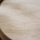 Fleur Open Cocktail Table W/Wood Shelf - detail 3.0